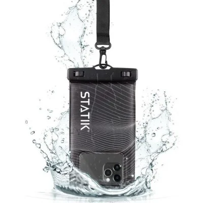 Cover Floating Waterproof Phone Pouch Statik Marcase - Black